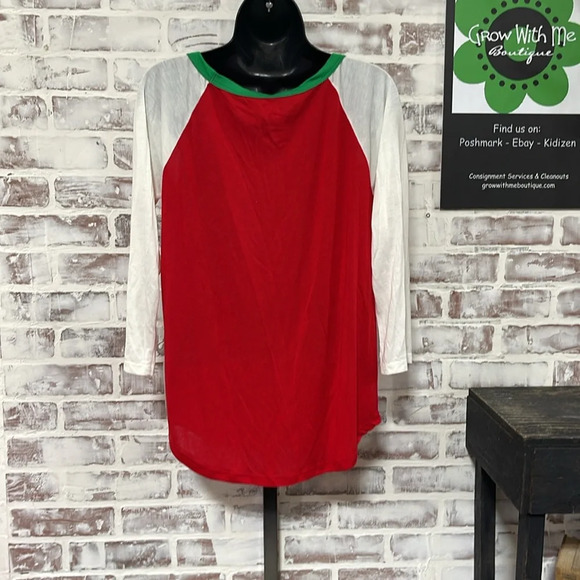 Ripple junction ELF raglan shirt medium - Picture 4 of 5